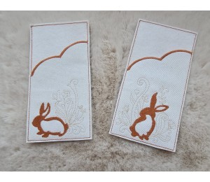 Stickdatei - Bunnies in the garden 1